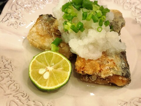 秋刀魚の竜田揚げ